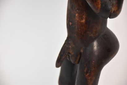 African statuette representing a warrior...