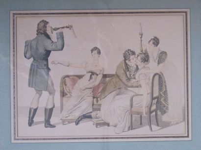 MANNETTE

Set of 17 framed pieces

(as i...