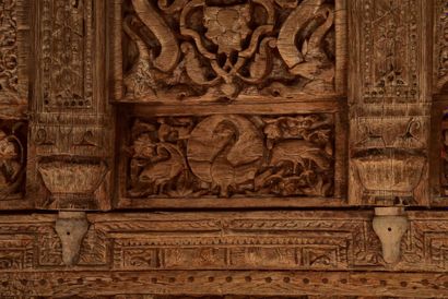 India, Panjab, Lahore

Richly carved and...