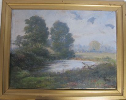 MODERN SCHOOL

Views of Ponds

pair of oils...