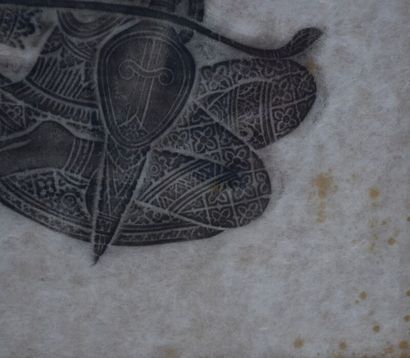 INDIA

Pair of stencils with figures

53,7...