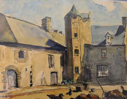 Modern School

Farmyard

watercolour monogrammed...