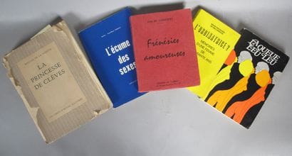 Large lot of books with erotic subjects including:

-...