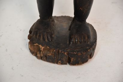 African statuette representing a warrior...