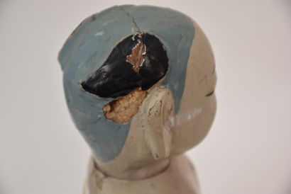 JAPAN, late 19th century

Articulated polychrome...