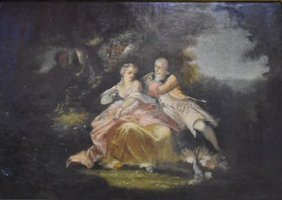 In the 18th century style

Country scene...