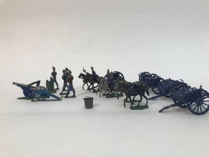 Lot of lead soldiers including three sets...
