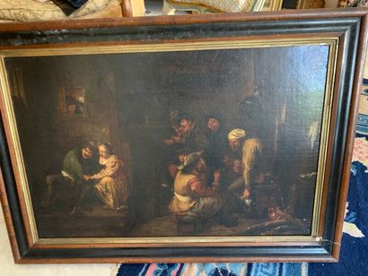 Flemish school of the XIXth century, in the...