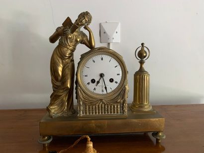 Bronze clock, 