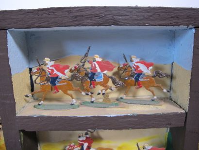 Large lot of lead soldiers including: 



CBG...
