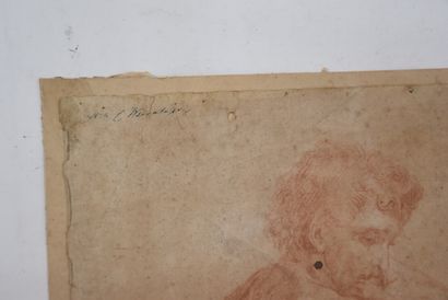 French school XVIII

Stue of a saint 

Sanguine...
