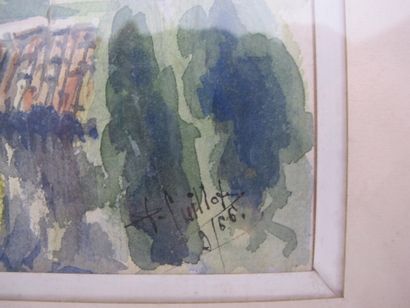 MODERN SCHOOL

Antibes

Watercolour signed...