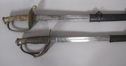 Two sabres:

One of warrant officer 1855.

One...