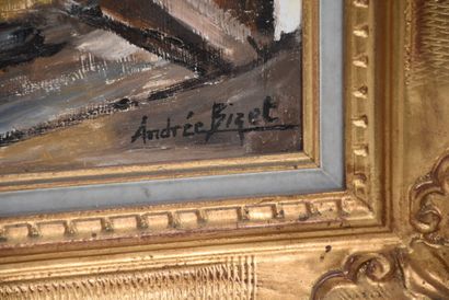 BIZET André (1888-1970)

By the window

Oil...