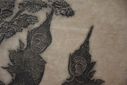 INDIA

Pair of stencils with figures

53,7...