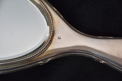 Set of toiletry silver mounting style LXVI...