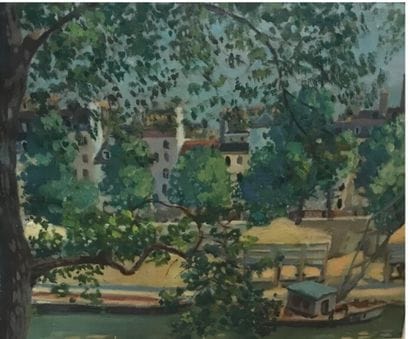 by LABOULAYE Paul (1902-1961) 

Quays of...