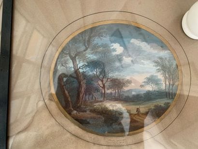 Attributed to Paul SANDBY

Landscapes

Pair...