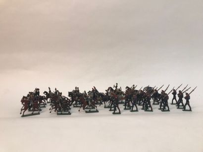 Strong set of lead soldiers of the French...