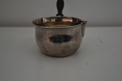 Silver pan, ebony handle

Weight nrut : 163.3...