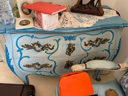 Chest of drawers with two drawers, without...