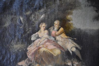 In the 18th century style

Country scene...