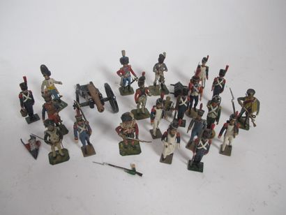 Large lot of lead soldiers including: 



CBG...
