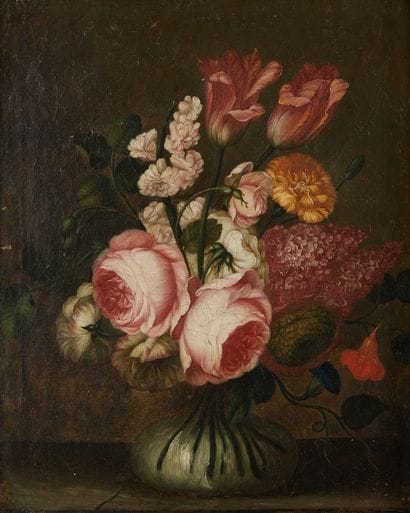 French school 18th century

Bunch of flowers

Oil...