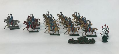 Set of lead soldiers of the French army 1914-1918...