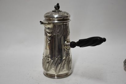 Silver plated lot including: a tray with...