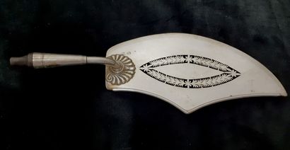 Set of silver service cutlery, silver filled...
