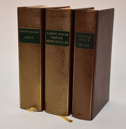 Set of three Pleiades: Camus (Essays, Theatre;...