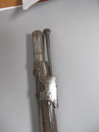 Infantry rifle model 1842

Lock marked Manufaxture...