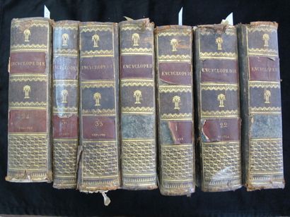 DIDEROT et D'ALEMBERT. Encyclopédie ou dictionnaire...