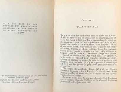 [CELINE (Louis Ferdinand)]. Scandale aux...