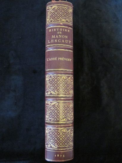 PRÉVOST (Abbé). Histoire de Manon Lescaut....