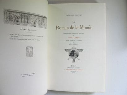 GAUTIER (Théophile). Le Roman de la momie....