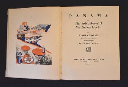 CENDRARS (Blaise). Panama of the adventures...