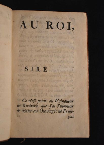 DANCOURT (L. H.). Arlequin de Berlin, à Mr...