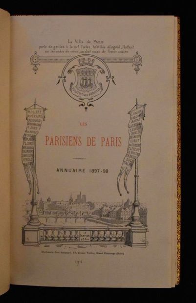 FAURE (Félix)]. Les Parisiens de Paris. Annuaire...
