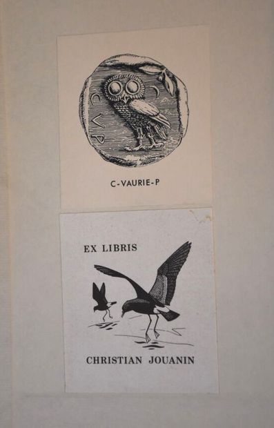 PETERS (J.-L.). Check-list of birds of the...