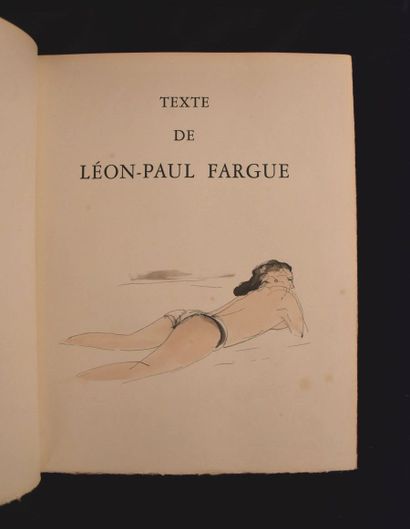 FARGUE (Léon-Paul). Côtes rôties. Paris,...