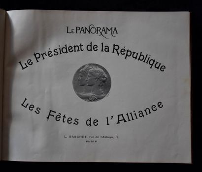 FAURE (Félix)]. Portefeuille in-folio, maroquin...