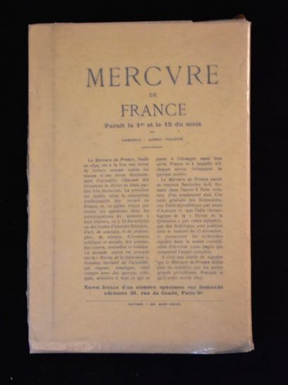 JAMMES (Francis). Choix de poèmes. Mercure...