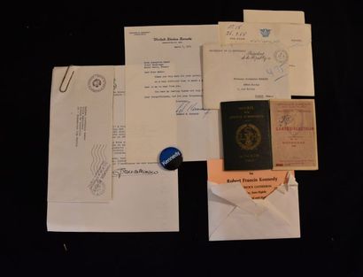 BAKER (Joséphine). Correspondance politique...