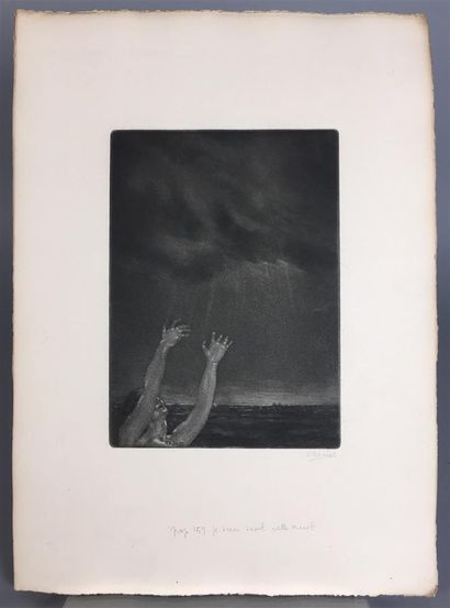 CHIMOT. Suite seule de 24 planches in-folio...