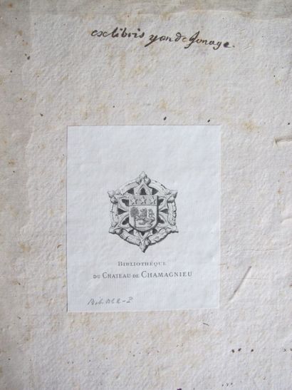 MORET DE BOURCHENU (J.-P., marquis de Valbonnais)....