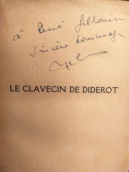 CREVEL (René). Le Clavecin de Diderot. Paris,...