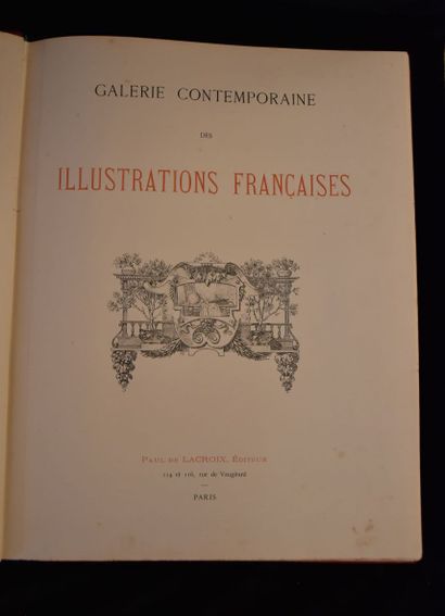 GALERIE CONTEMPORAINE des illustrations françaises....