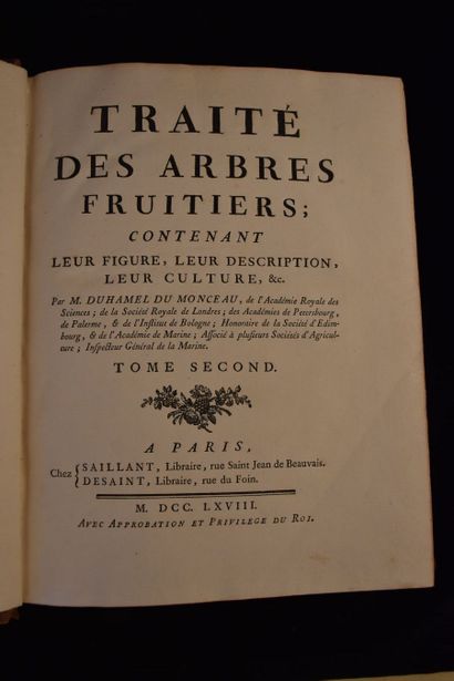 DUHAMEL DE MONCEAU (Henri-Louis). Traité...